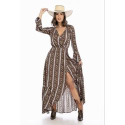 Vestido Country Querência - ref: 1569 - LUXURY COUNTRY WOMAN