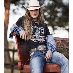 T-SHIRT LEGEND TURKESE - 64 - LUXURY COUNTRY WOMAN