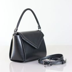 Bolsa Dani Preto | Couro Legítimo - LUZZIÊ