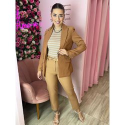 Blazer Betania Caramelo - MADAME MALIA 