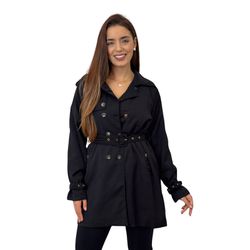 Sobretudo Cloe Preto - MADAME MALIA 