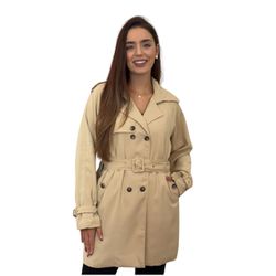 Sobretudo Cloe Areia - MADAME MALIA 