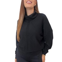 Blusa Tricô Julia Preto - MADAME MALIA 