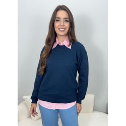 Moletom Lena Azul - MADAME MALIA 