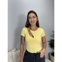 Body Gisele Amarelo - MADAME MALIA 