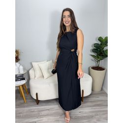 Vestido Vitoria Preto - MADAME MALIA 