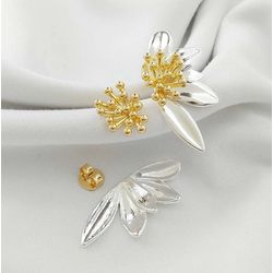brinco flor pérolas duo - duopd - Magnólia Elements 
