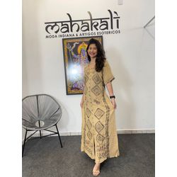 Vestido Boho Viscose Importada - 131 - MAHAKALI