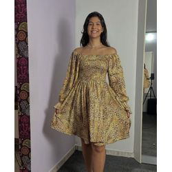 Vestido Curto Manguinha - 26 - MAHAKALI