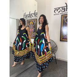 Vestido Trapézio - 03 - MAHAKALI