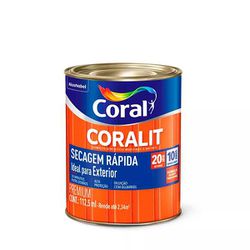 CORALIT SECAGEM RÁPIDA ALTO BRILHO BRANCO 112,5ML - Marajá Tintas