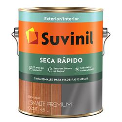 SUVINIL ESMALTE SECAGEM RÁPIDA ALTO BRILHO 3,6L BR... - Marajá Tintas