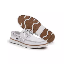 Sapato Sider Casual Branco - DS004-BCO - Cabana Outlet