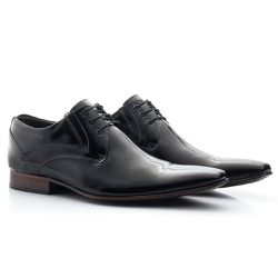 Sapato Social Classic Verniz Preto - 379-PTO - Cabana Outlet