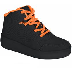 TENIS KIDY PRETO/LARANJA STREET STAR - 153608 - MARCELUS CALCADOS