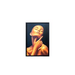 Quadro 60x40 Gold Woman - Q6040-GW - Marcia Helena Decorações
