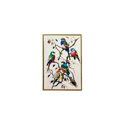Quadro 45x30 Passaros - Q4530-PA - Marcia Helena Decorações