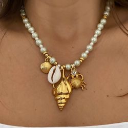 Colar pérolas do mar - 00071 - Mariana Bertoni Acessórios