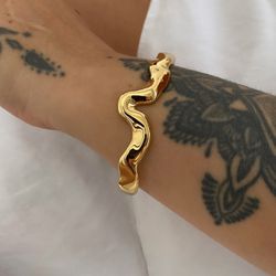 Bracelete ondas - 000111 - Mariana Bertoni Acessórios