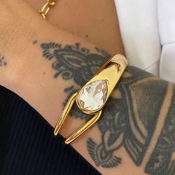 Bracelete Gota de Zircônia - 00031 - Mariana Bertoni Acessórios