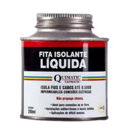 Fita Isolante Liquida 200ML BA1 Azul Quimatic - 33... - Comercial Salla