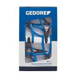 Jogo alicate aneis C8000A-J8 Gedore - 34269 - Comercial Salla