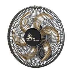 Ventilador parede 40cm delta free preto - 14312 - Comercial Salla