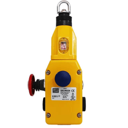 Chave emergencia acionada por cabo com botão emerg... - Loja do Salla