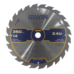 Disco serra circular 350 x 24 dentes IW14311 Irwin... - Comercial Salla