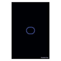 Interruptor touch 1 canal preto smart wifi+RF+BLE ... - Comercial Salla