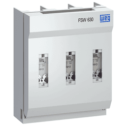Chave seccionadora saca fusivel FSW 630A 3 polos N... - Comercial Salla