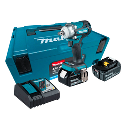 Chave de impacto 18v encaixe 1/2 com 2 bateria e c... - Comercial Salla