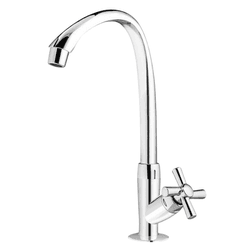 Torneira cozinha mesa bica alta cross cromada Tigr... - Comercial Salla