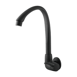 Torneira para cozinha de parede bica alta movel pr... - Comercial Salla