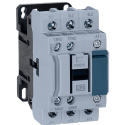 Contator WEG CWB18 380V 18A 1NA 1NF - 43302 - Comercial Salla