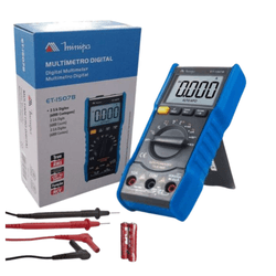 Multímetro Digital ET-1507B Minipa CAT III 600V - ... - Comercial Salla