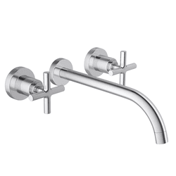 Misturador de Parede Para Lavatório Sky 1878 C25 D... - Comercial Salla