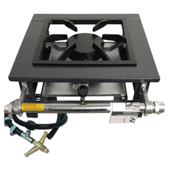 Fogão Industrial Mesa 1 Boca 30 X 30 Alta Pressão ... - Comercial Salla