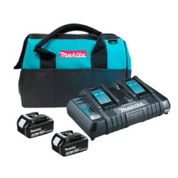 Kit 2 Baterias 18V 5.0AH Carregador 220V e Bolsa K... - Comercial Salla