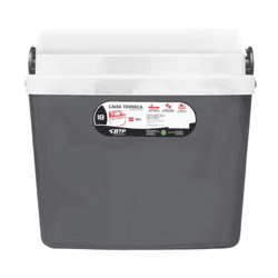 Caixa Térmica 18L Cinza - 42562 - Comercial Salla