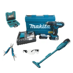 Kit Parafusadeira Furadeira de Impacto à Bateria 1... - Comercial Salla