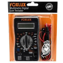 Multimetro Digital com Testador RJ45 EJ11 E RJ12 F... - Comercial Salla