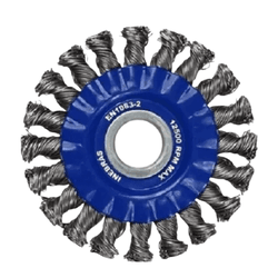 Escova Circular Aço Carbono Trançada 4.1/2 X 1/4 X... - Loja do Salla