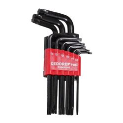 Jogo de Chave Torx L T10 A T50 com 9 peças Gedore ... - Loja do Salla