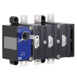 Chave seccionadora rotativa 160A RIW160 3H com can... - Loja do Salla