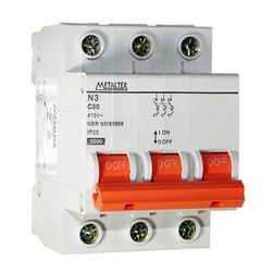 Disjuntor Tri 50A Metaltex - 25947 - Loja do Salla