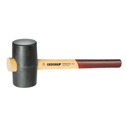 Martelo de borracha 55MM preto Gedore - 36825 - Loja do Salla