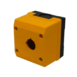 Caixa para Botoeira 1 Furo 22MM Amar. TN2-B1E Meta... - Loja do Salla