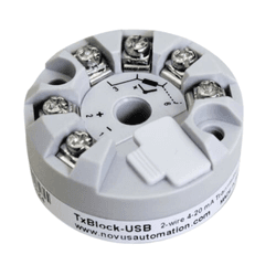 Transmissor de Temperatura TxBlock USB 4-20MA Novu... - Loja do Salla