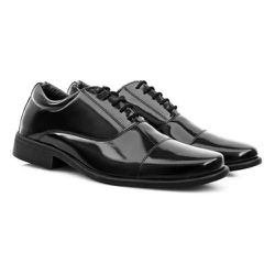 SAPATO M FORCE VERNIZ PRETO - MARINERFORCE